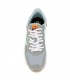 Sneaker MASSANA 504 azul detalle naranja