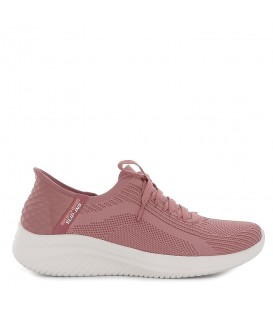 Sneakers calcetin Slip-Ins cordones para mujer rosa
