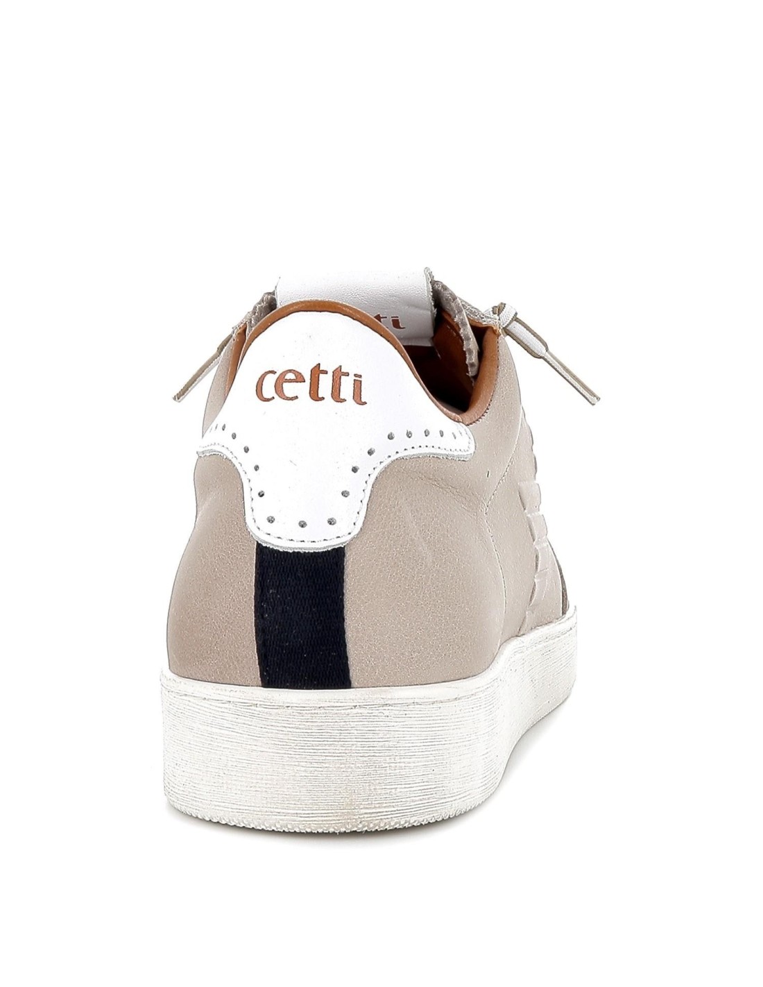 Zapatillas blancas de vestir para hombre Cetti C-1307