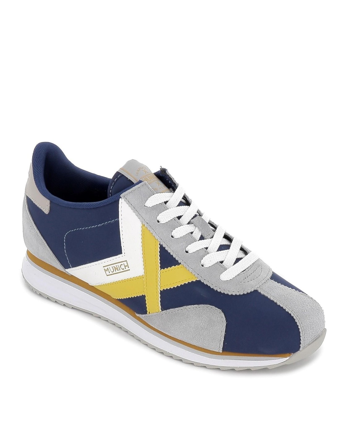 Janice Betsy Trotwood Sobrevivir Sneakers azules MUNICH Sapporo 160 para hombre