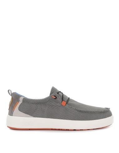 Wallabi casual textil gris cordones elásticos hombre Gris