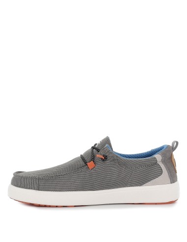 Wallabi casual textil gris cordones elásticos hombre Gris