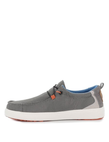 Wallabi casual textil gris cordones elásticos hombre Gris