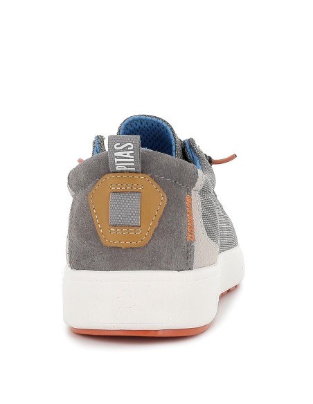 Wallabi casual textil gris cordones elásticos hombre Gris