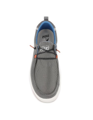 Wallabi casual textil gris cordones elásticos hombre Gris