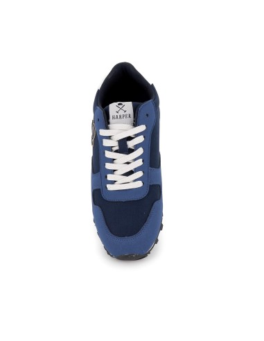 Deportiva nylon casual hombre azul