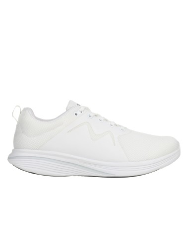 Zapatilla urbana suela curva blanca para mujer Blanco