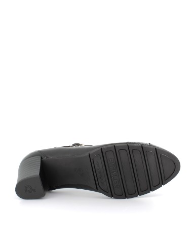 Zapato tacón con hebilla para mujer