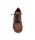Zapatillas urbanas  piel combinada marrón hombre