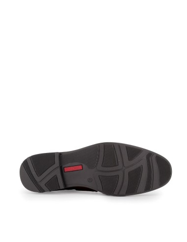 Zapato de cordones en piel cuero hombre