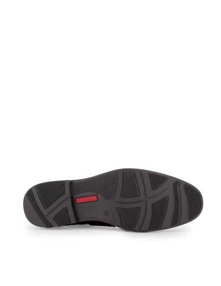 Zapato de cordones en piel cuero hombre