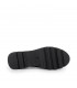 Zapato sport plataforma cordones elasticos piel negra mujer