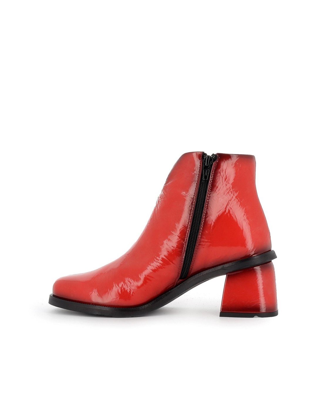 Botin rojo online mujer