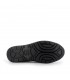 Zapato sport piel pespuntes con cordones hombre negro