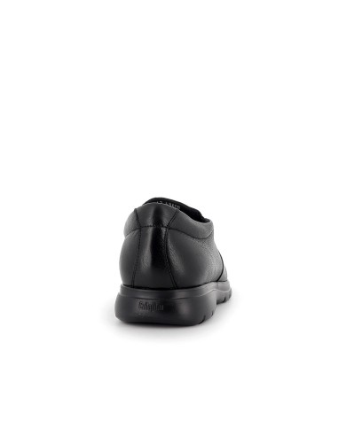 Zapato sport piel lisa hombre negro