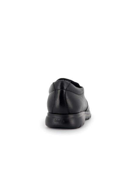 Zapato sport piel lisa hombre negro