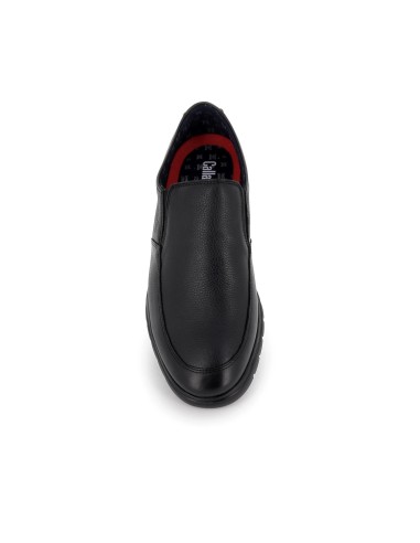 Zapato sport piel lisa hombre negro