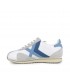 Sneakers blancas con detalles azules para hombre