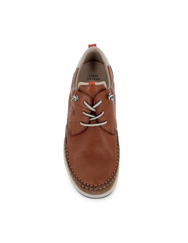 Zapato cordones de diario piel combi hombre cuero