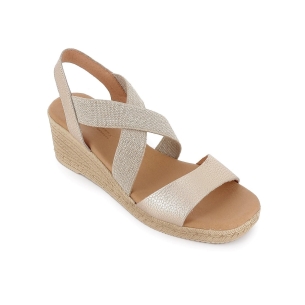 Sandalia de piel mujer elásticos negros y print serpiente 2