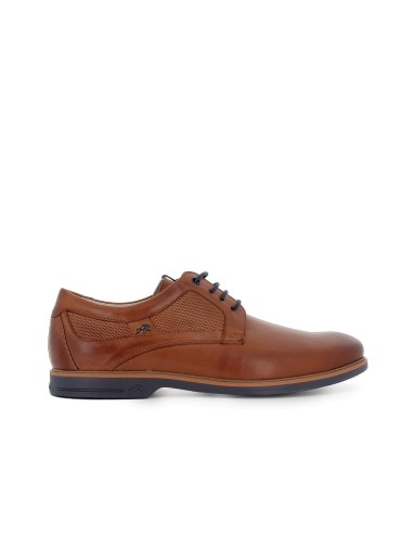 Zapato de cordones piel serraje hombre cuero