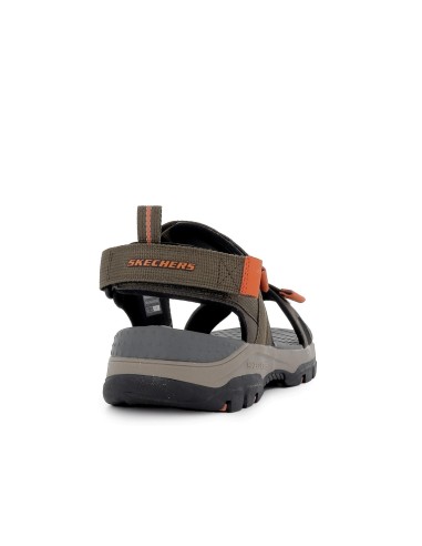 Sandalia memory foam para hombre verde