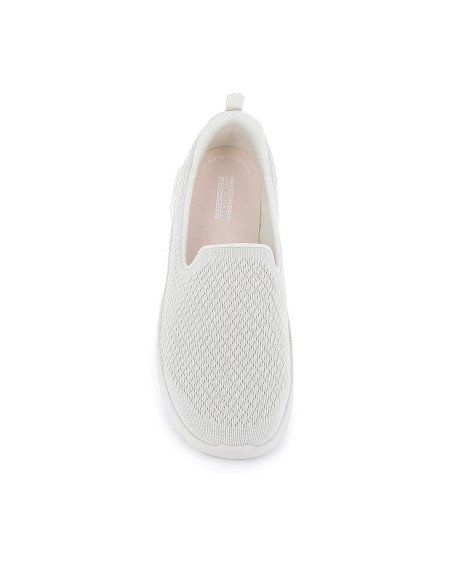 Mocasín sport Slip-Ins confort para mujer blanco