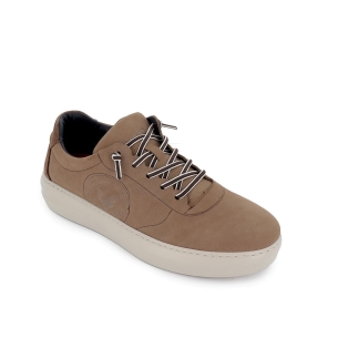 Deportivos piel de estilo casual cordones comodo hombre marron Marrones 2