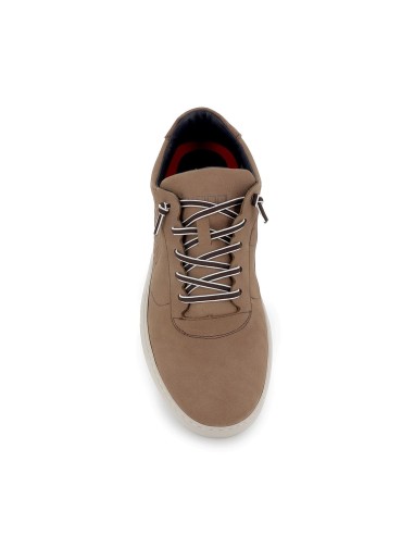 Deportivos piel de estilo casual cordones comodo hombre marron Marrones