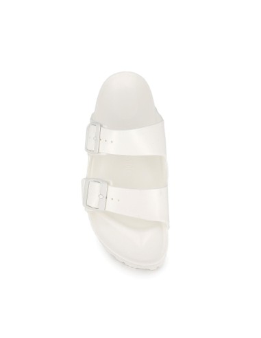 Sandalia suela EVA hebillas mujer blanco