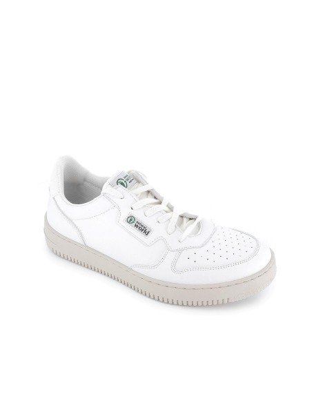Deportiva cordones veganas hombre blancas
