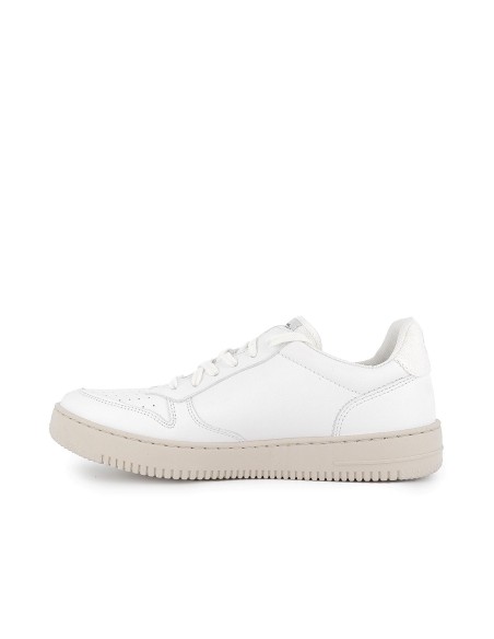 Deportiva cordones veganas hombre blancas