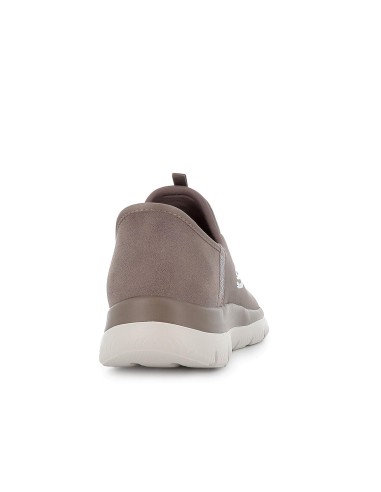 Sneakers deportivo Slip-Ins cordon elastico mujer marron