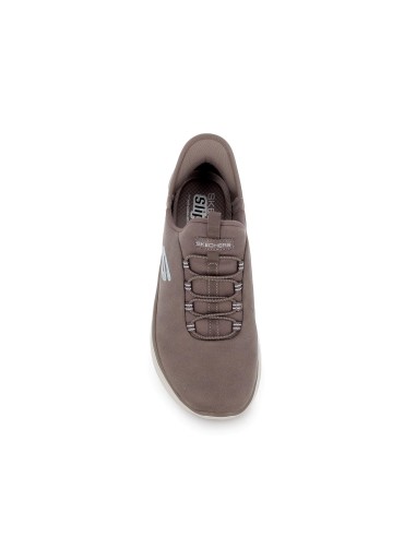 Sneakers deportivo Slip-Ins cordon elastico mujer marron