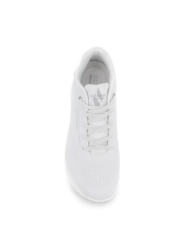 Sneakers cordones mujer camara de aire blancos