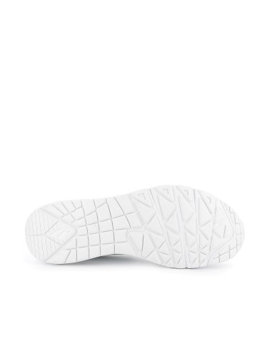 Sneakers cordones mujer camara de aire blancos