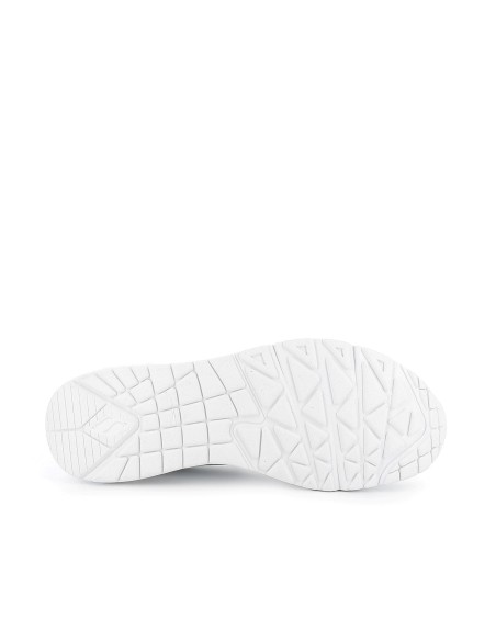 Sneakers cordones mujer camara de aire blancos