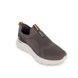 Sneakers calcetin Slip-Ins cordones para hombre marron 2