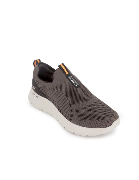 Sneakers calcetin Slip-Ins cordones para hombre marron