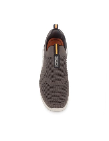 Sneakers calcetin Slip-Ins cordones para hombre marron