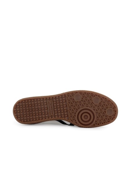 Deportiva tenis piel y serraje hombre blanca