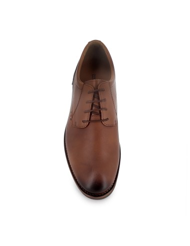 Zapato de cordones piel talon reforzado hombre cuero