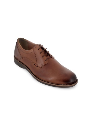 Zapato de cordones piel talon reforzado hombre cuero