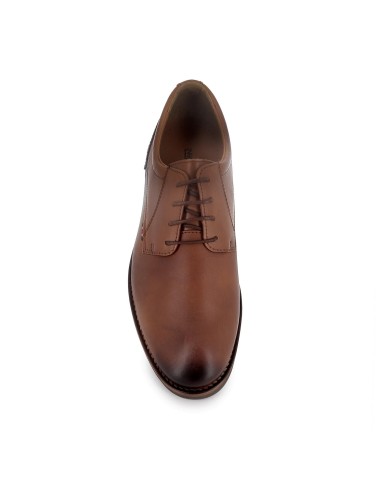 Zapato de cordones piel talon reforzado hombre cuero