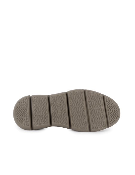 Botin casual piel con cordones Slip-Ins para hombre marron