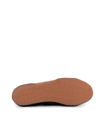 Deportivas de lona y suela vulcanizada hombre marron