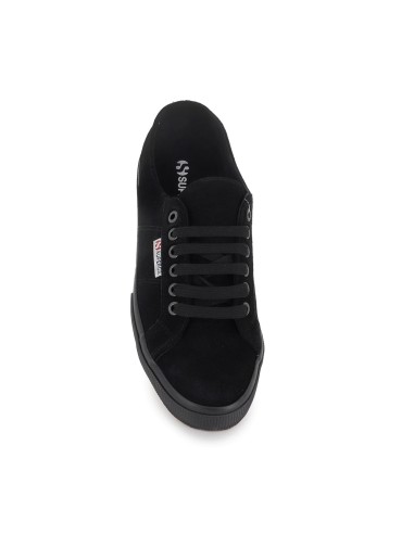 Deportivas de lona y suela vulcanizada hombre negro