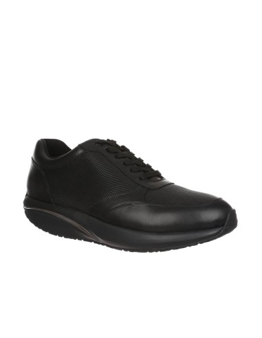 Zapato de piel suela curva para mujer NAFASI 5 negro