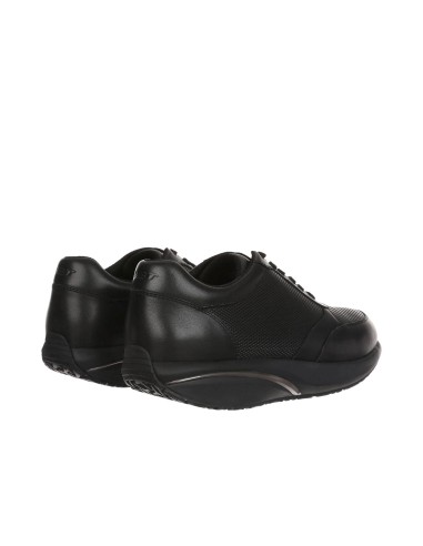 Zapato de piel suela curva para mujer NAFASI 5 negro
