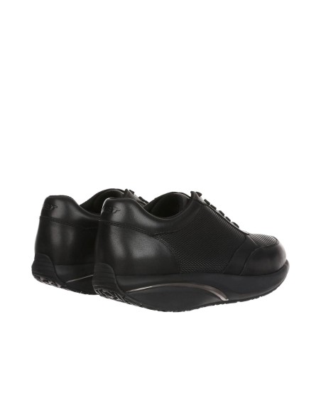 Zapato de piel suela curva para mujer NAFASI 5 negro